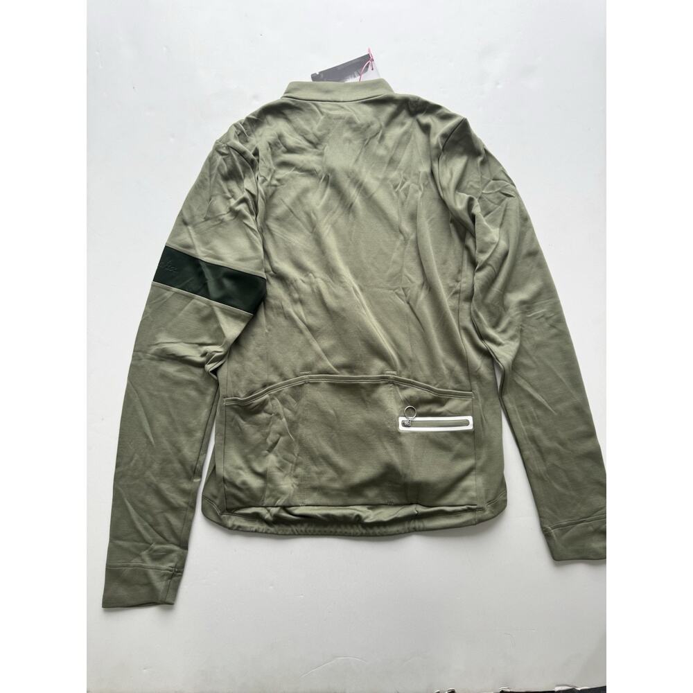 Rapha MEN'S CLASSIC LONG SLEEVE-JERSEY XL Olive Green NWT! - Picture 2 of 6